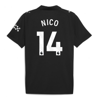 Manchester City Nico Gonzalez #14 Gostujuci Dres 2025-26 Kratak Rukav Manchester City Nico Gonzalez #14 Gostujuci Dres 2025-26 Kratak Rukav